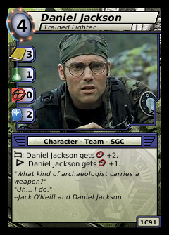 Daniel Jackson, Trained Fighter