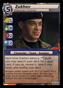 Zukhov, Russian Colonel