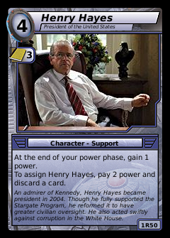 Henry Hayes, President of the United States
