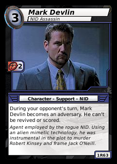 Mark Devlin, NID Assassin
