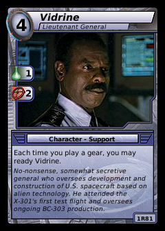 Vidrine, Lieutenant General