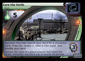 Cure the Vorlix, Vyus