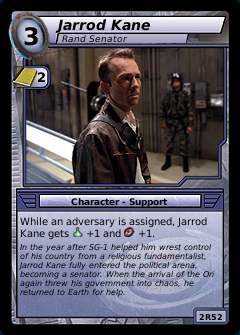 Jarrod Kane, Rand Senator