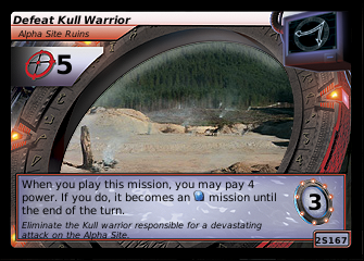 Defeat Kull Warrior, Alpha Site Ruins