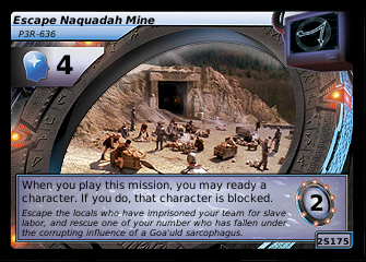 Escape Naquadah Mine, P3R-636