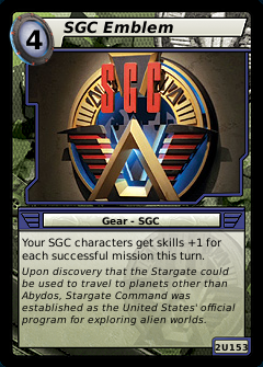 SGC Emblem, 
