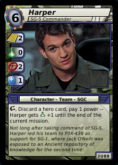 Harper, SG-5 Commander