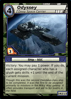 Odyssey, Deep Space Carrier