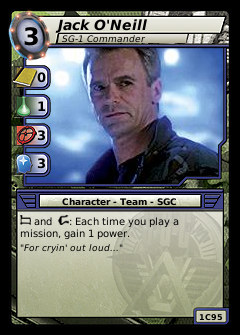 Jack O'Neill, SG-1 Commander