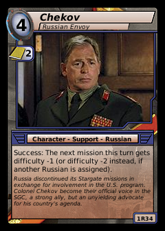 Chekov, Russian Envoy