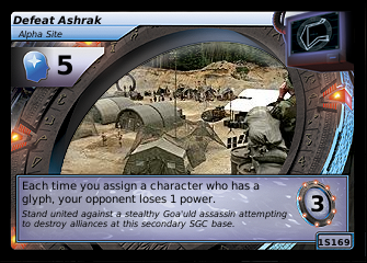 Defeat Ashrak, Alpha Site
