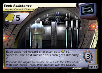 Seek Assistance, Asgard Council Chamber
