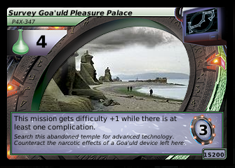 Survey Goa'uld Pleasure Palace, P4X-347