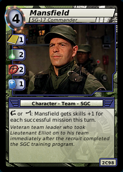 Mansfield, SG-17 Commander
