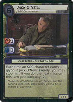 Jack O'Neill, SGC Commander