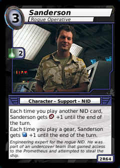 Sanderson, Rogue Operative