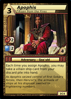 Apophis, Risen from the Fires
