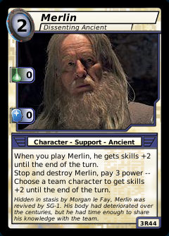 Merlin, Dissenting Ancient