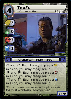 Teal'c, Man of Action