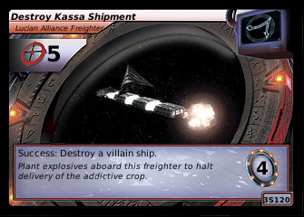 Destroy Kassa Shipment, Lucian Alliance Freighter