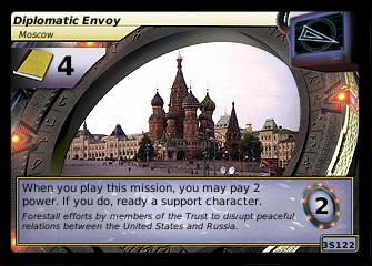 Diplomatic Envoy, Moscow